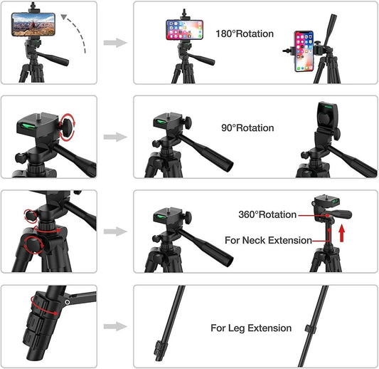 Phone Live Tripod Universal Camera Flexible Tripod Stand Phone Holder Lightweight Photography Accessories For Phone DSLR Camera