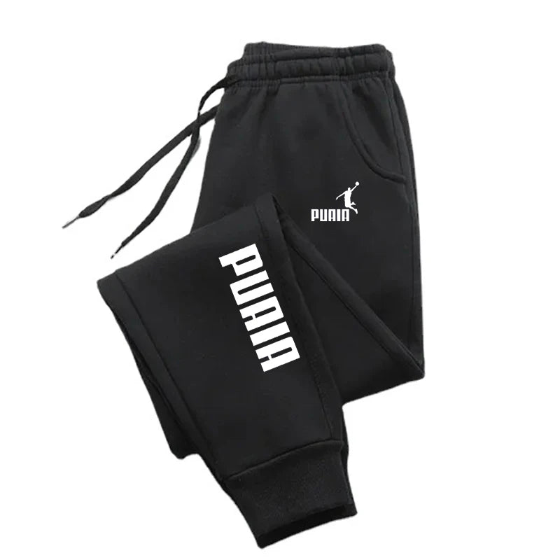 Men's Casual Jogger Trousers-Autumn/Winter.